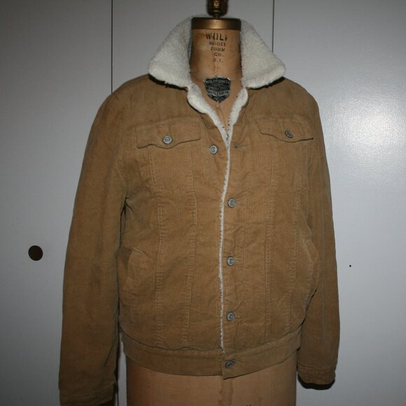 Distortion Corduroy & Sherpa Jacket - Picture 1 of 10